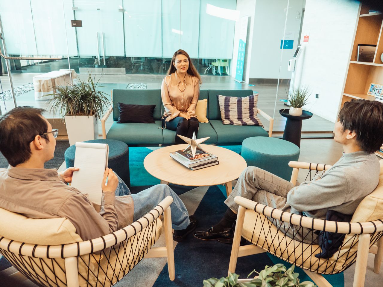 Lounge area at Commons SoMa